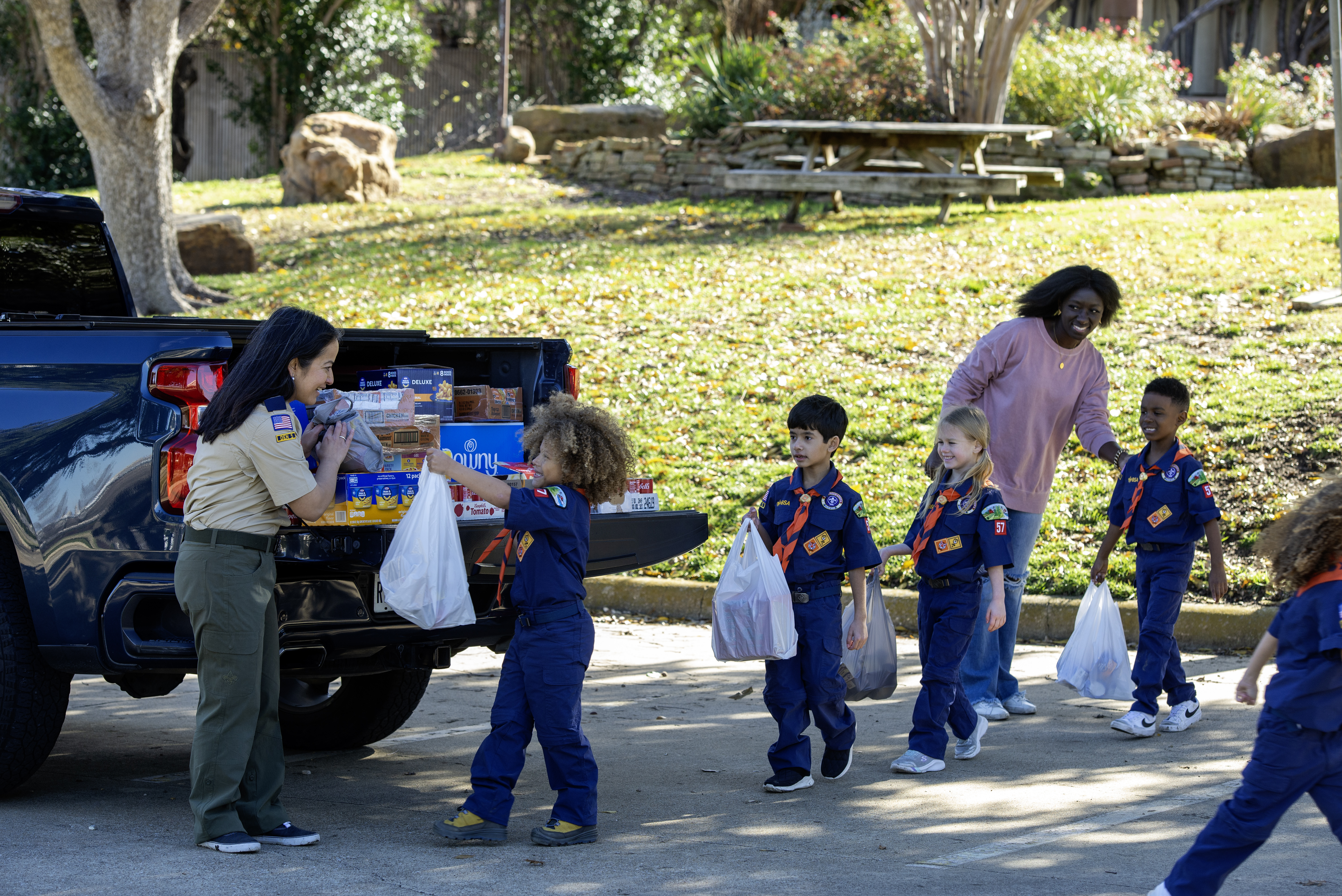 Pack community service project